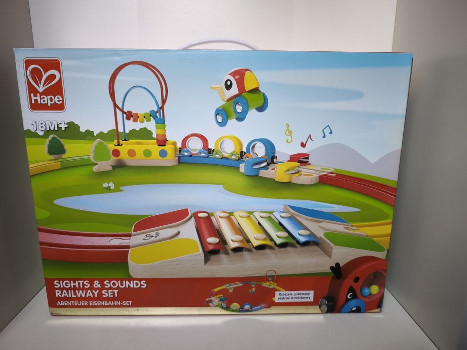 Hape Train kolejka zestaw dźwiękowy