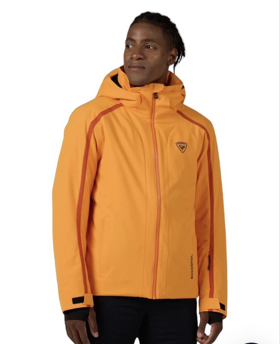 Kurtka Narciarska Rossignol męska Saluver JKT pomarańczowa