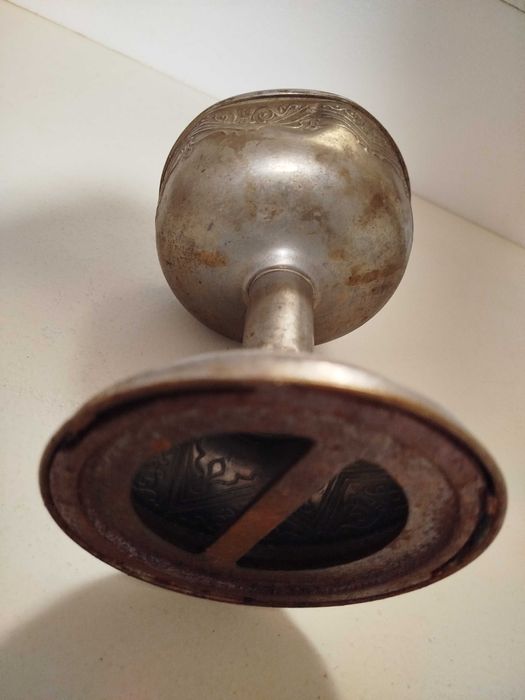 Lampa naftowa LAMPAGYAR Budapest HUNGARY antyk