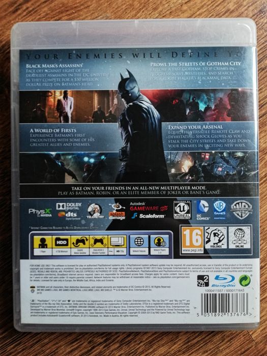Batman Arkham Origins (PL) PS3