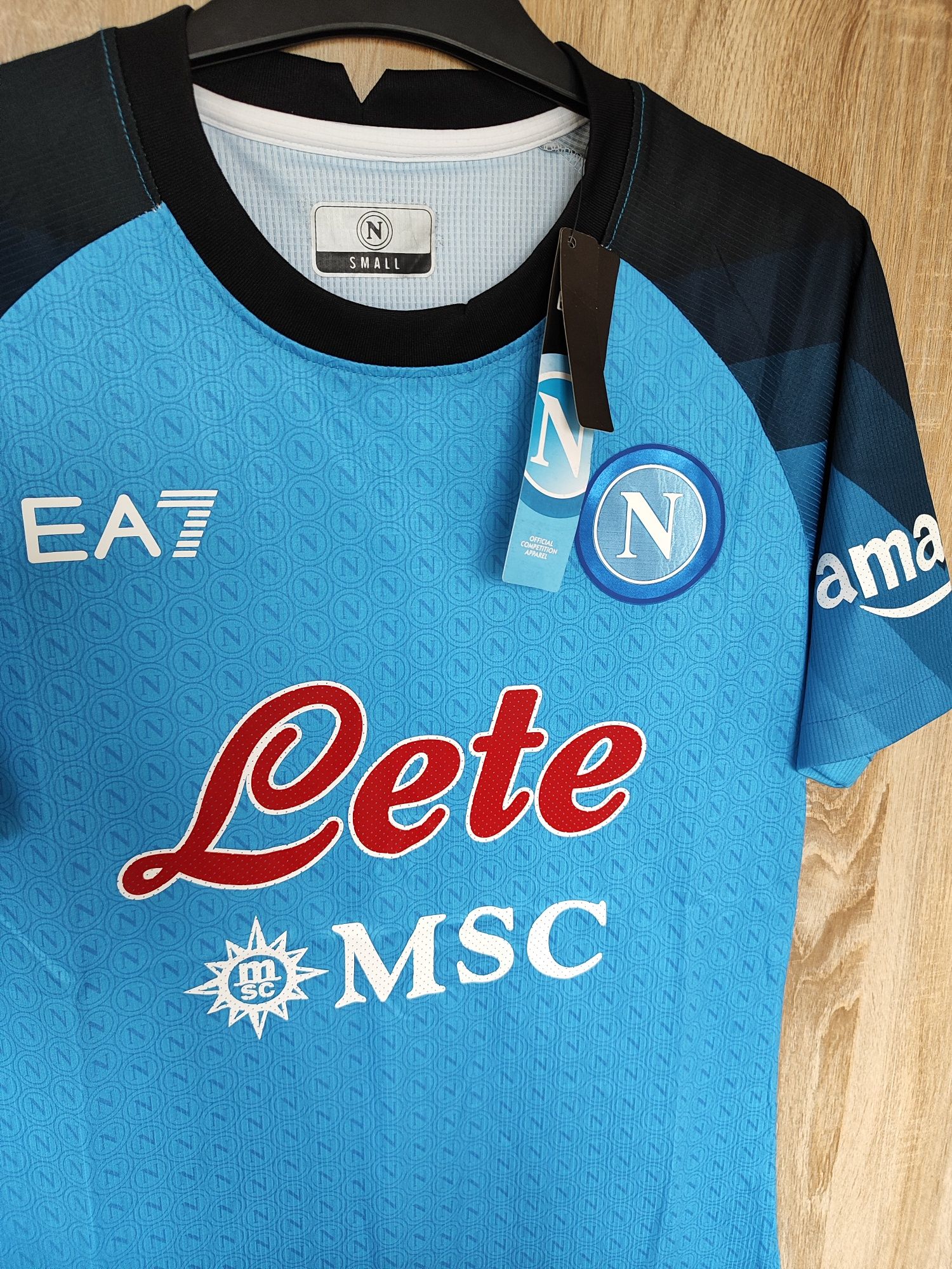 Koszulka piłkarska męska EA7 SSC Napoli 2022/23 rozmiar S #9 Osimhen