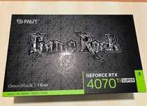 Palit GeForce RTX 4070 Ti SUPER GameRock OmniBlack