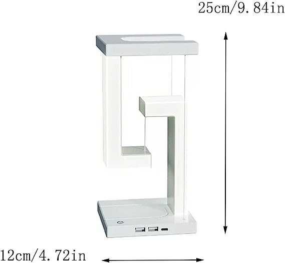 Lampa biurkowa z ładowarką bezprzewodową