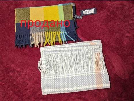 Брендовые шарфы MARKS & SPENCER /нат.шерсть/ НОВЫЕ (оригинал, Англия)