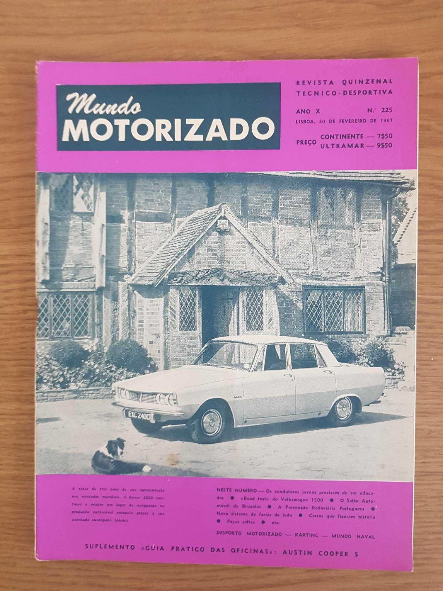 Revista Mundo Motorizado Nº225 (Ano:1967)