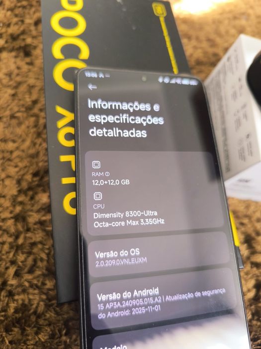 Vendo ou troco Xiaomi Poco X6 Pro 12/512 + Redmi watch 5