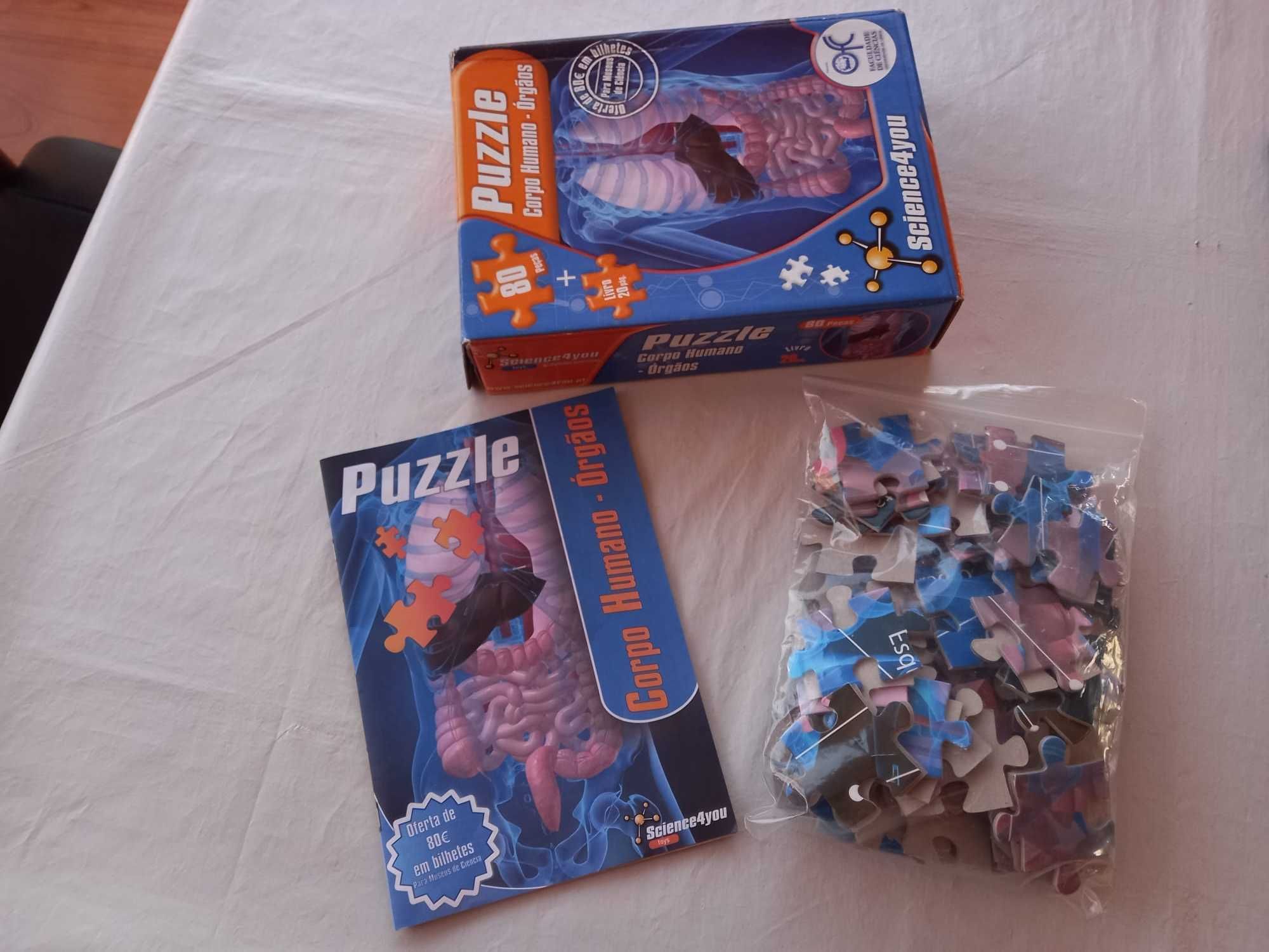 Brinquedo / PUZZLE Corpo Humano SCIENCE 4 YOU