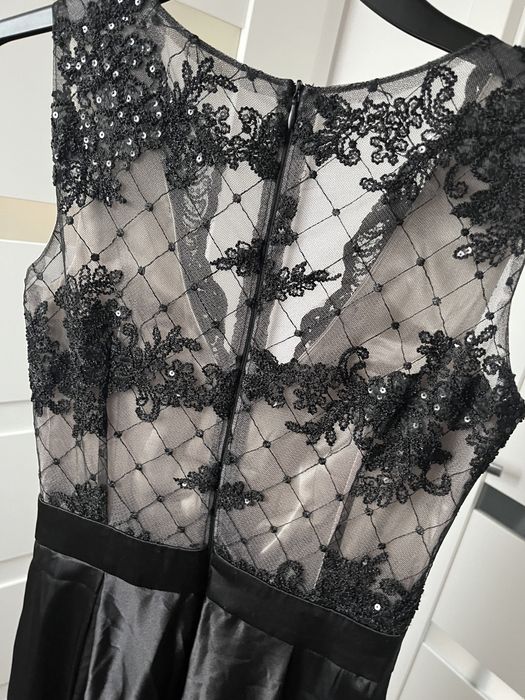 Sukienka na studniówkę z koronką XS S PARISSE