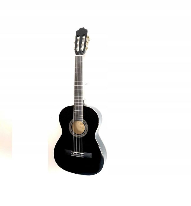 Gitara klasyczna Ambra Viva BK 1/2 + 3 kostki gitarowe gratis