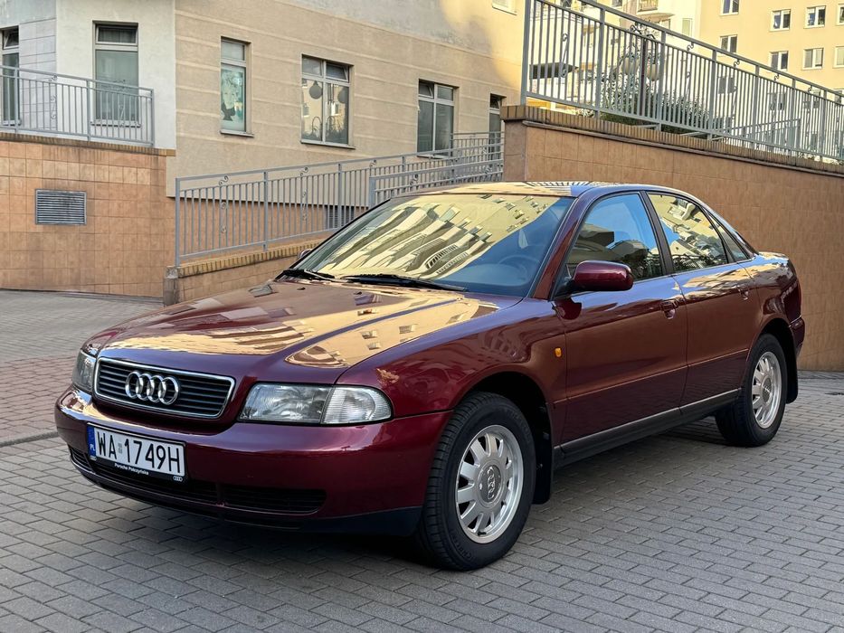 Audi A4 Limousine B5 1.8 125KM Polski salon, brązowe wnętrze, autoklima