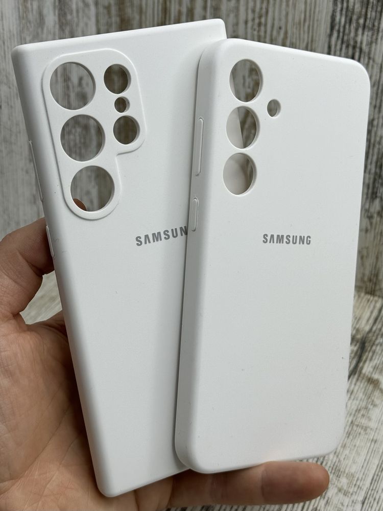 Топ‼️ Чехол Original Silicone Case на Samsung S24/ S24 Plus/ S24 Ultra