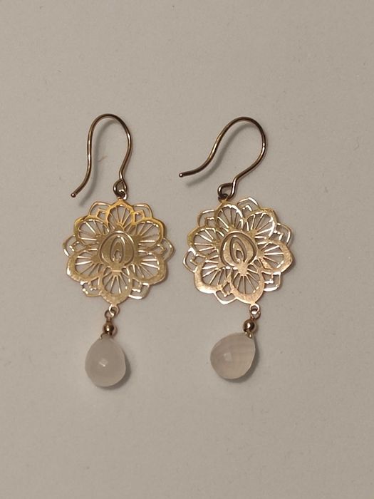 Brincos Flor em Ouro