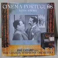 LP vinil "Cinema Português" de José Calvário e LSO