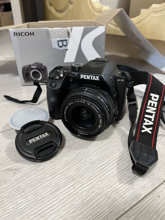 Професійний фотоапарат Pentax k 70 (black) 18-50 re kit