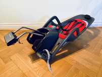 Fotelik rowerowy HAMAX Caress C2 dziecięcy regulowany do 22kg