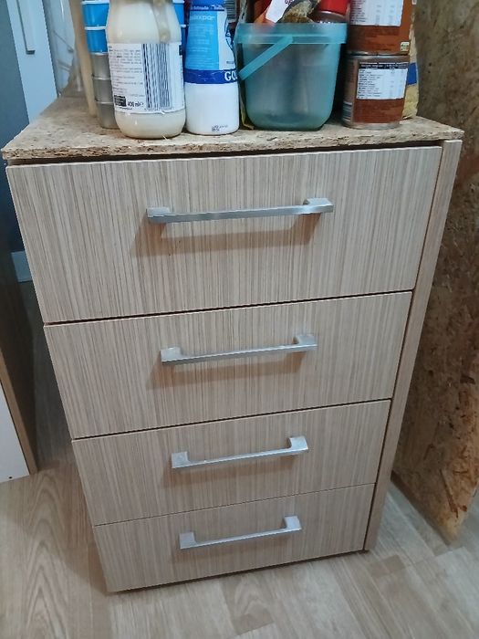 Móvel gavetas de cozinha