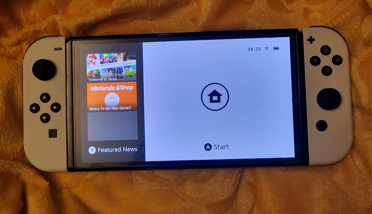 Consola Nintendo Switch OLED branca