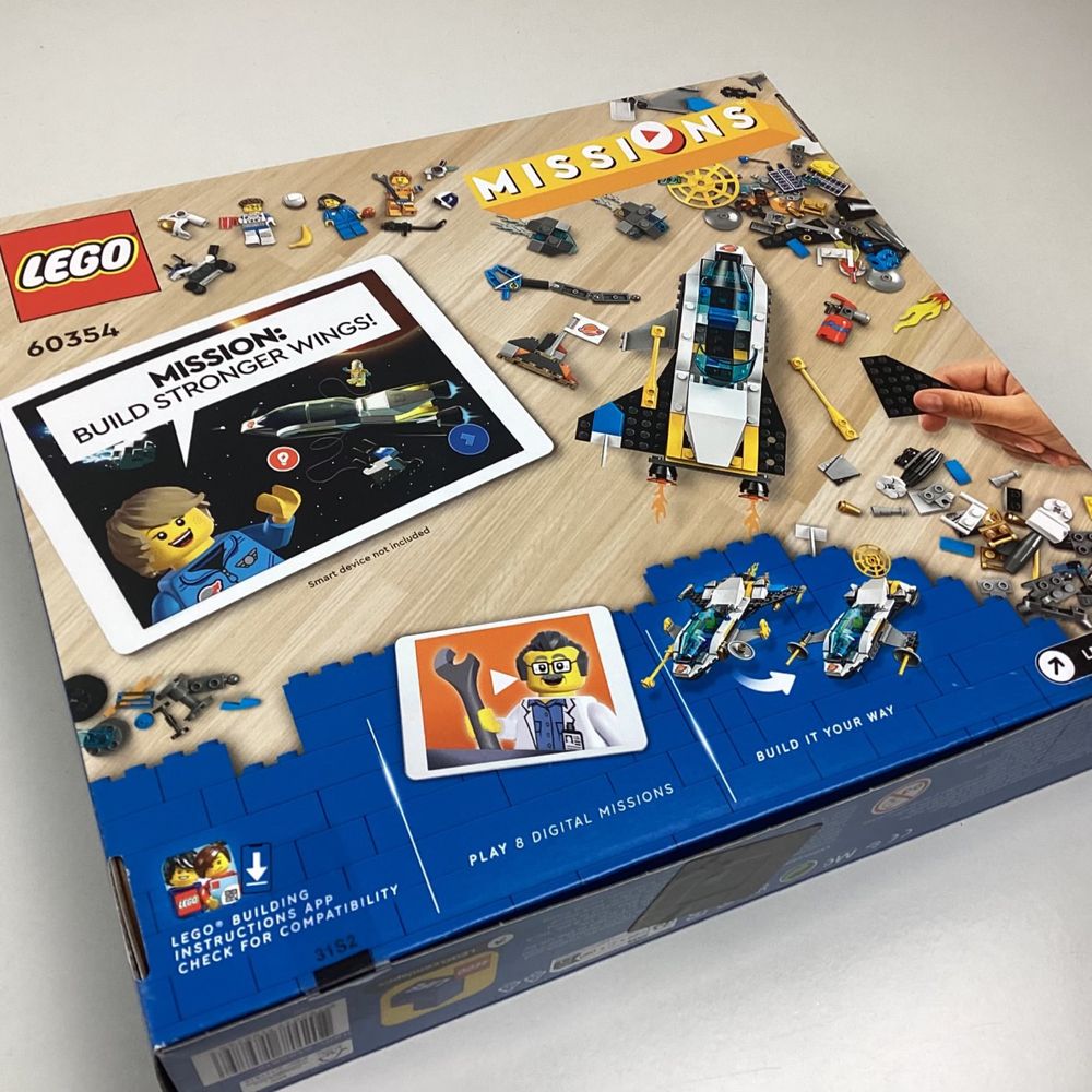 Конструктор LEGO City Missions 60354 Миссии исследования Марса лего