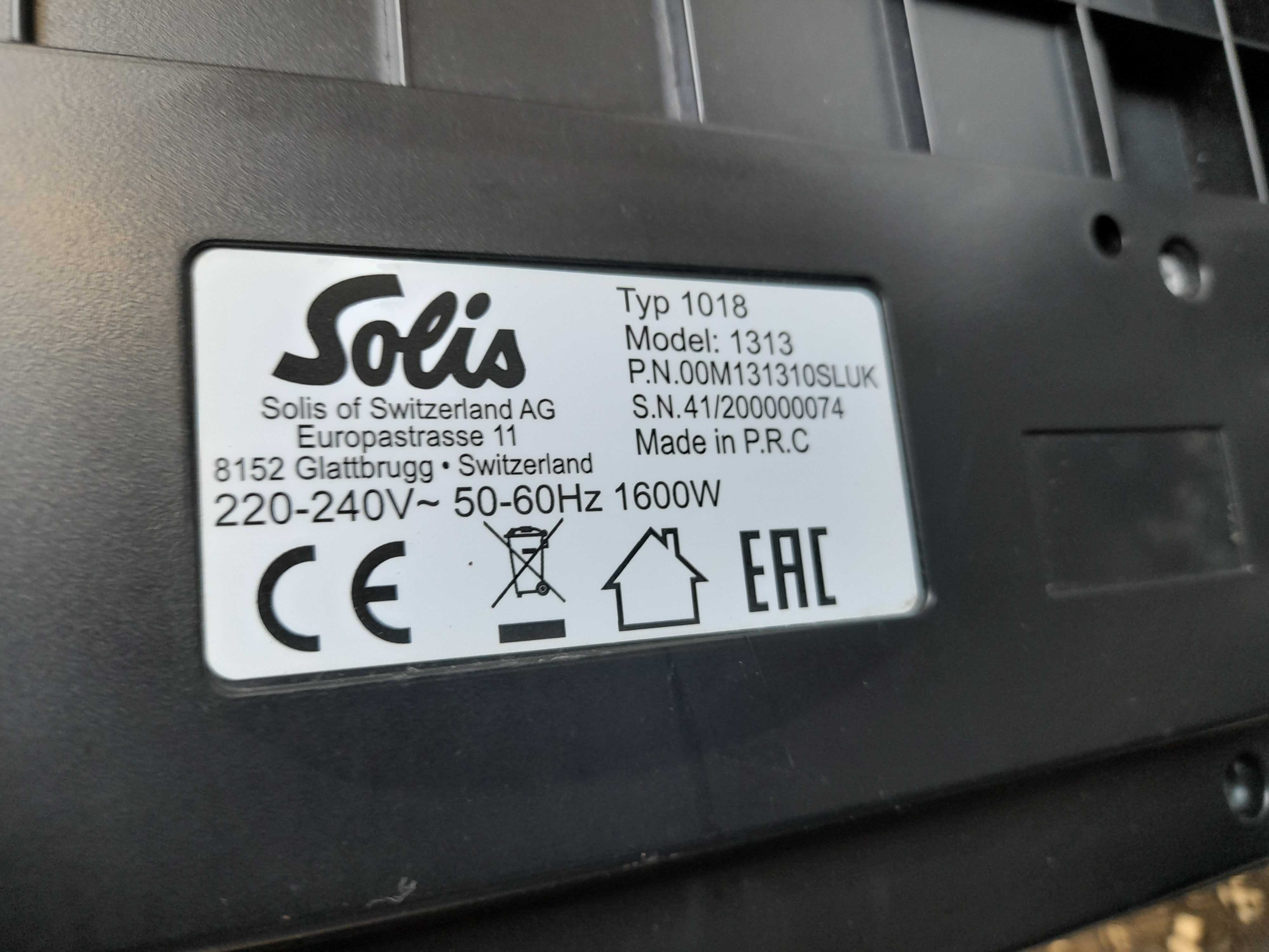 Ekspres ze spieniaczem Solis Grind & Infuse Compact 1018