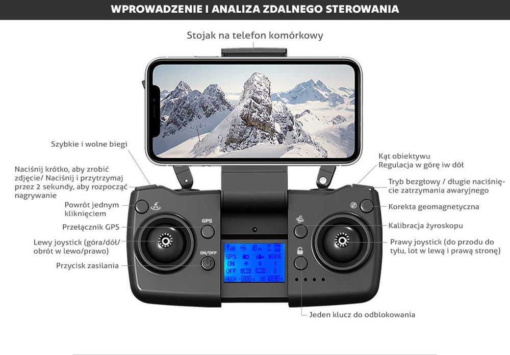 [NOWY] Dron L900 PRO SE MAX [Czarny]