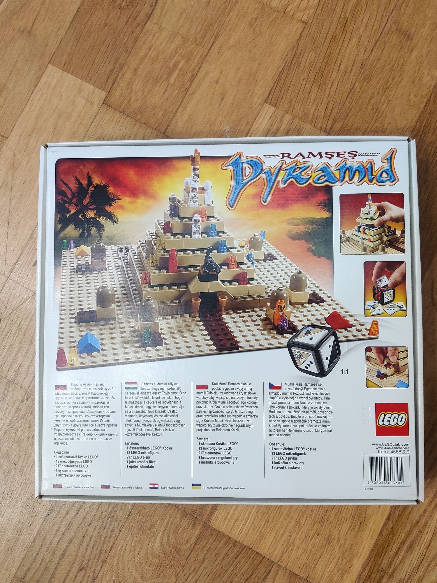 Gra LEGO 3843, Ramses Pyramid