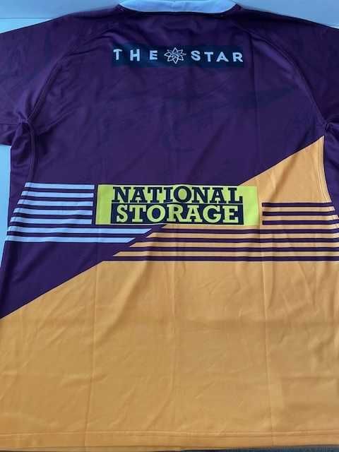 Koszulka rugby Brisbane Broncos Asics rozmiar 4XL nowa z metką