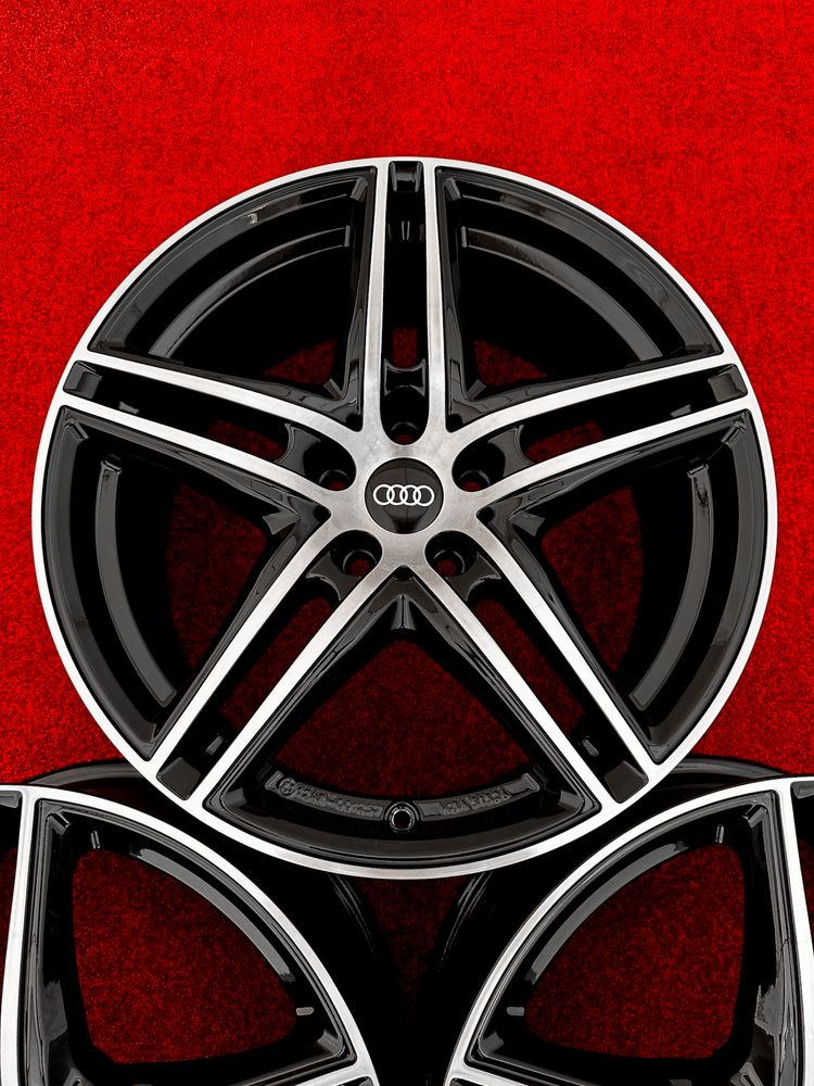 Диски R18 5.112 ЕТ31 8J ауді s-line rs a3 a4 a5 а6 a7 фольц сс пассат