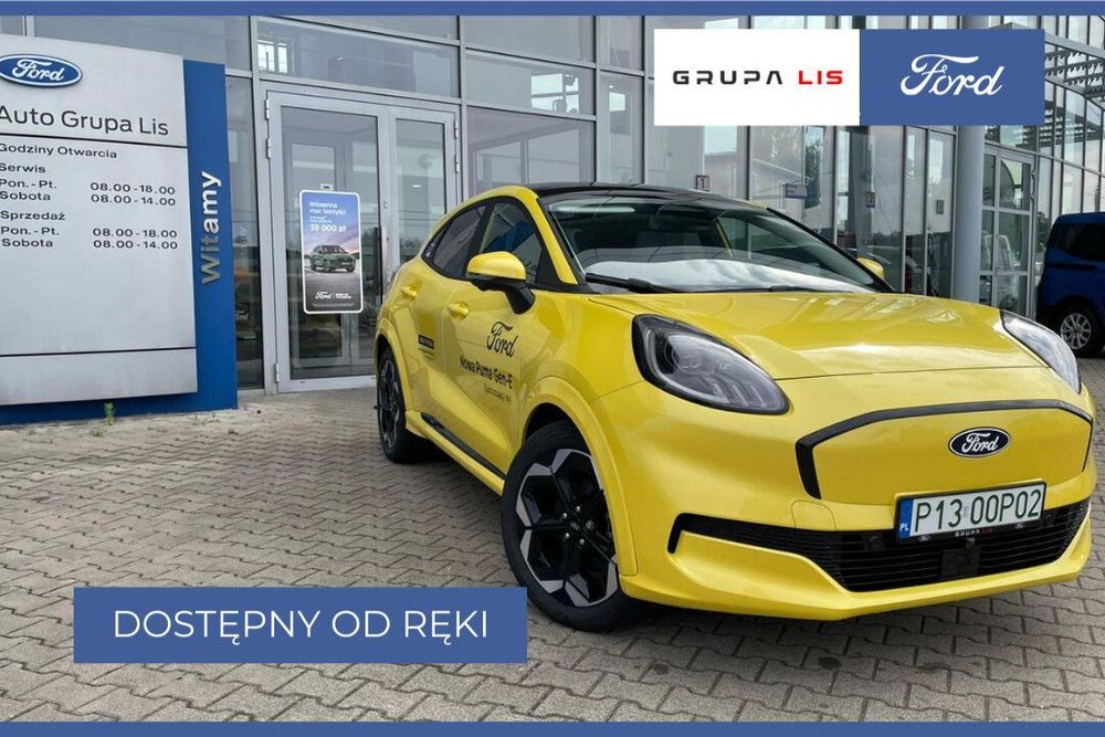 Ford Puma Premium 43,6 KWH. Moc: 168 KM