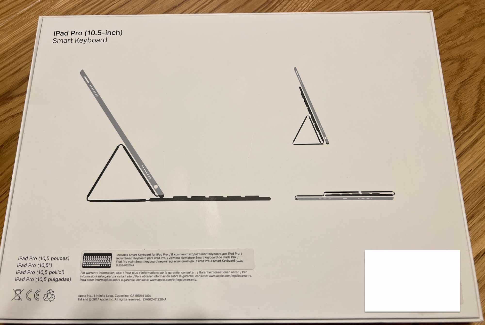 Klawiatura Apple Smart Keyboard do iPada Pro 10,5” – oryginalna