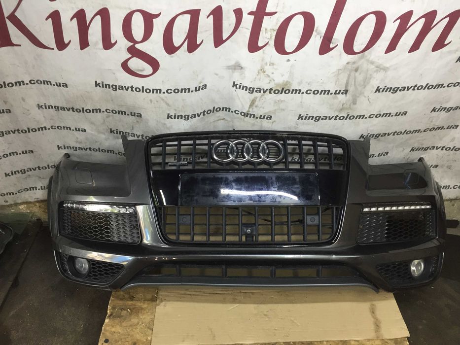 Передній передний бампер з камерою Audi Q7 4L Ауді КУ7 4Л