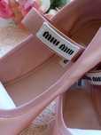 Luxuosas Bailarinas em Cetim - Miu Miu