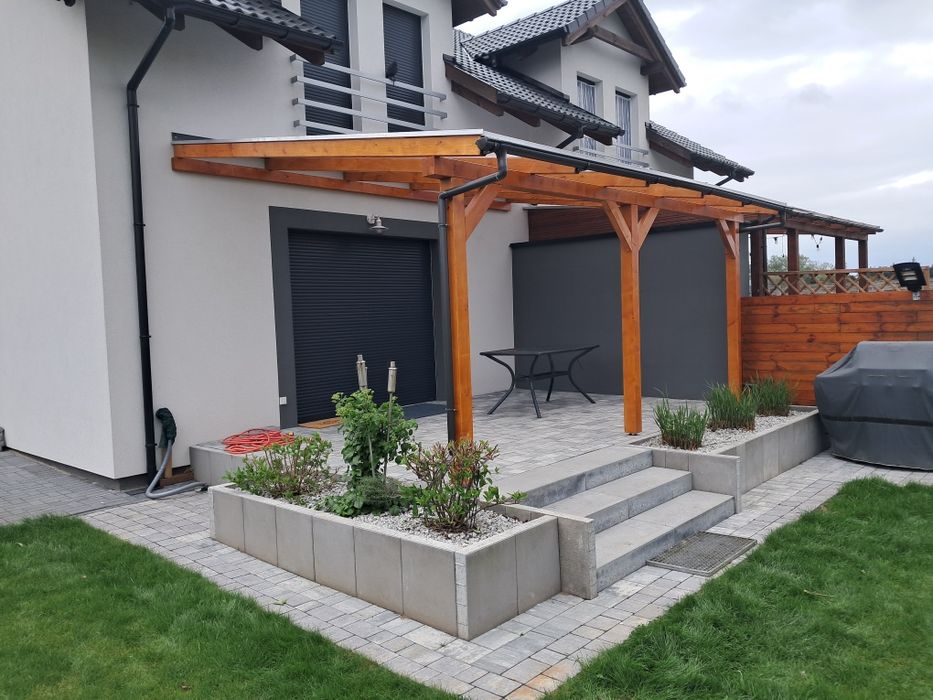 Zadaszenie tarasu,pergola,ganek,carport,dach,taras,wiata,poliweglan