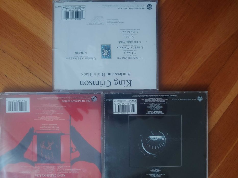 King Crimson 30th anniversary 7 cd kolekcja In the Court Red Lizard