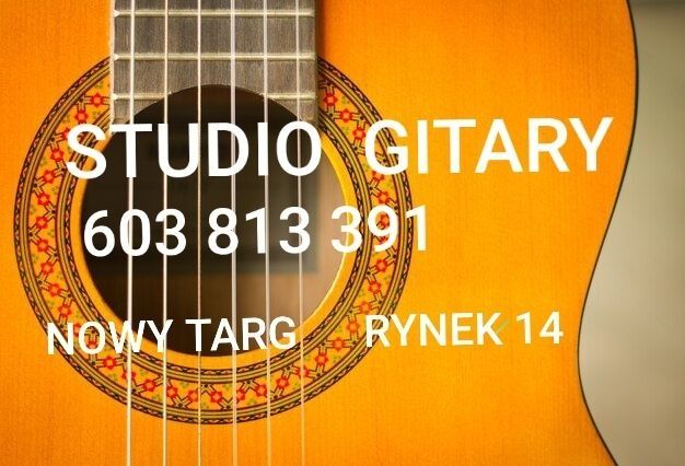 Lekcje gry na gitarze / Nauka gry na gitarze. Nowy Targ