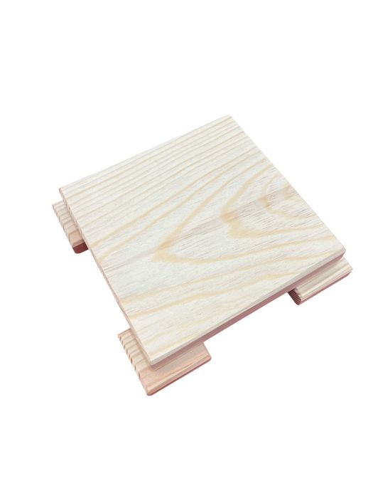 Podstawa do kompozycji kwiatowych 14 cm podstawka pod stroik drewniana