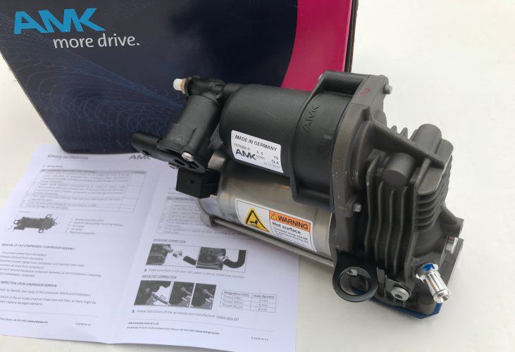Компрессор пневмоподвески Mercedes ML GL S. Новые AMK, Bilstein