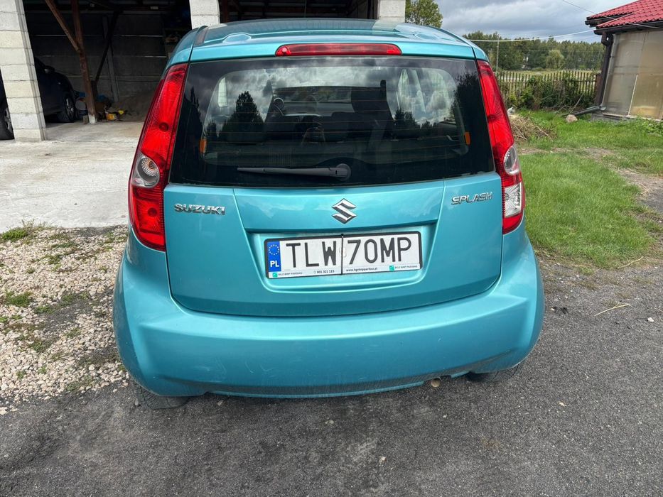 Suzuki Splash 1.2 Benzyna. 2009r
