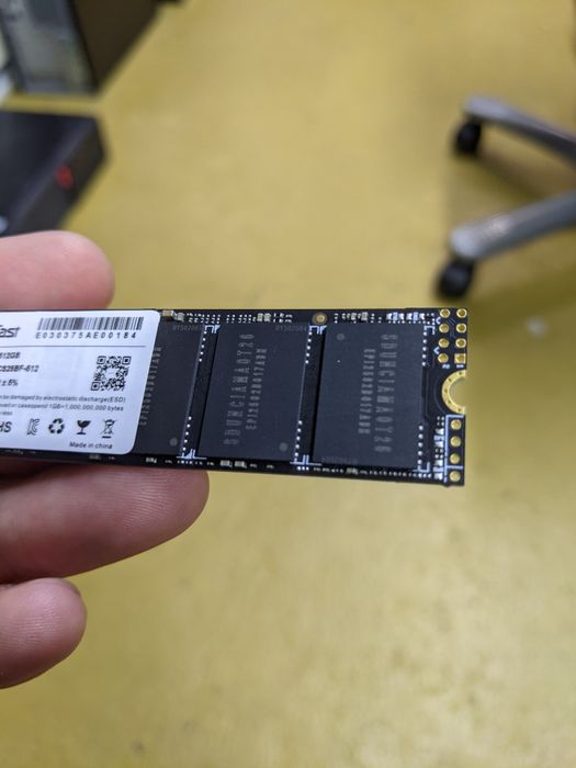 Накопичувач Intecko SSD nvme 512Gb Нові 100% здоровя