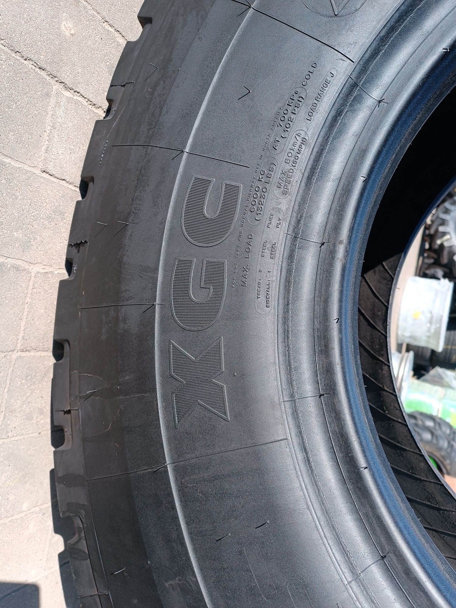 445/80R25 Michelin XGC opona przemysłowa