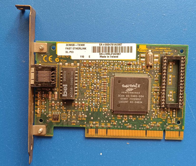 Мережева плата 3COM 3C905CX-TX-NM 10/100Mbps RJ-45 Ethermet PCI