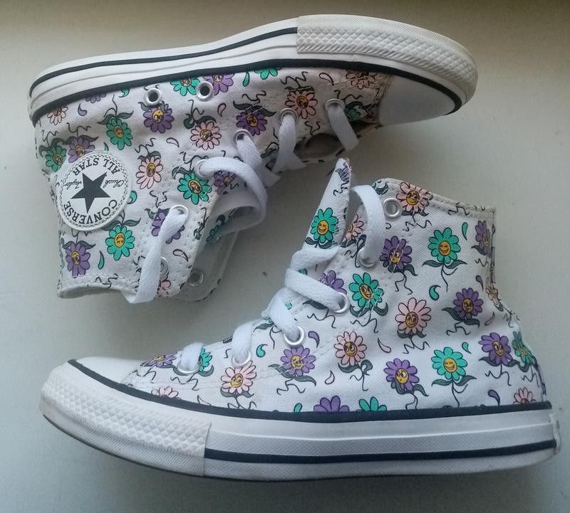 Високі кеди для дівчинки Converse (оригінал)