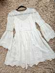 Biała sukienka boho Zara XS 34