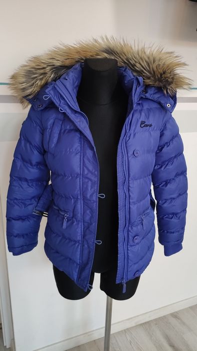 Habrowa kurtka zimowa dziewczęca 12 lat