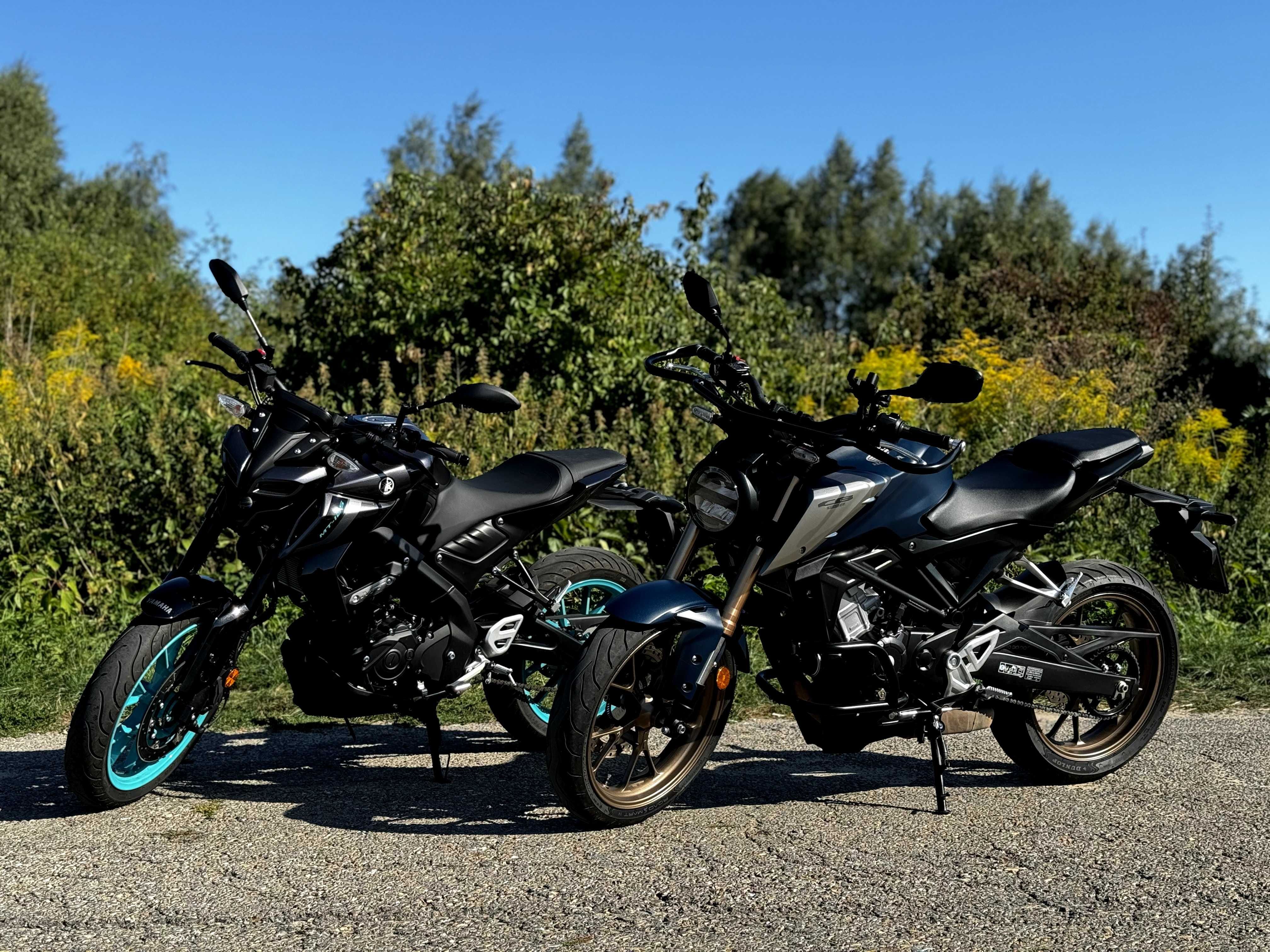Yamaha MT 125 -Wynajem motocykli WYPOŻYCZALNIA 125 - Na Kat. B - Śląsk