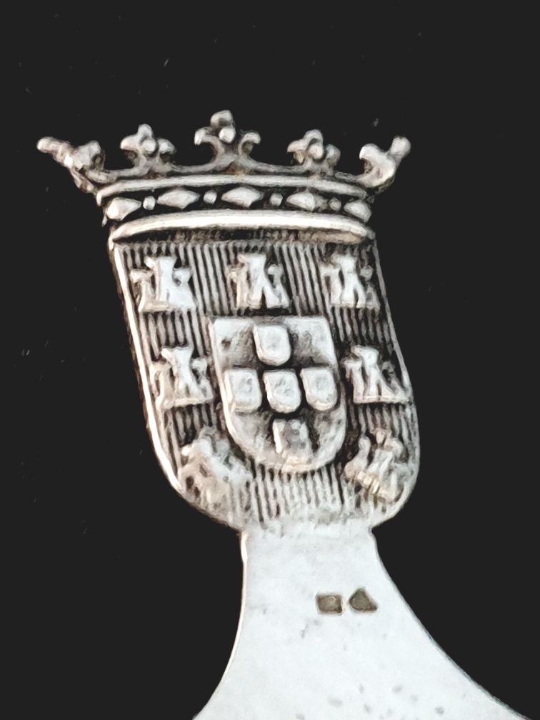 Lindos marcadores de páginas em prata portuguesa contrastada