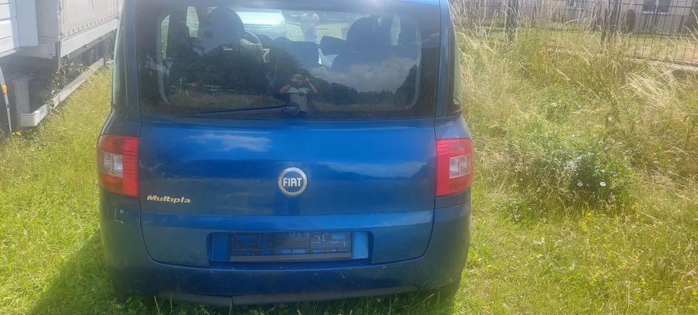 fiat multipla klapa bagażnika szyba w klape