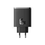 Ładowarka GaN Baseus Cube Pro 65W 2x USB-C USB-A - czarna