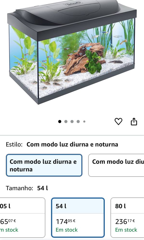 Aquarium tetra 54 l