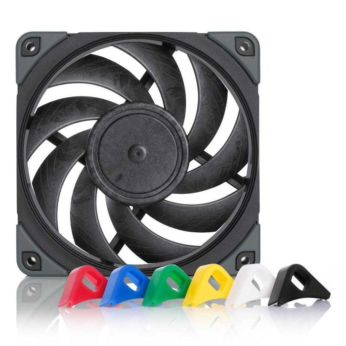 Ventoinhas 120mm Noctua NF-A12 Chromax Black Swap 2000RPM 4 Pinos