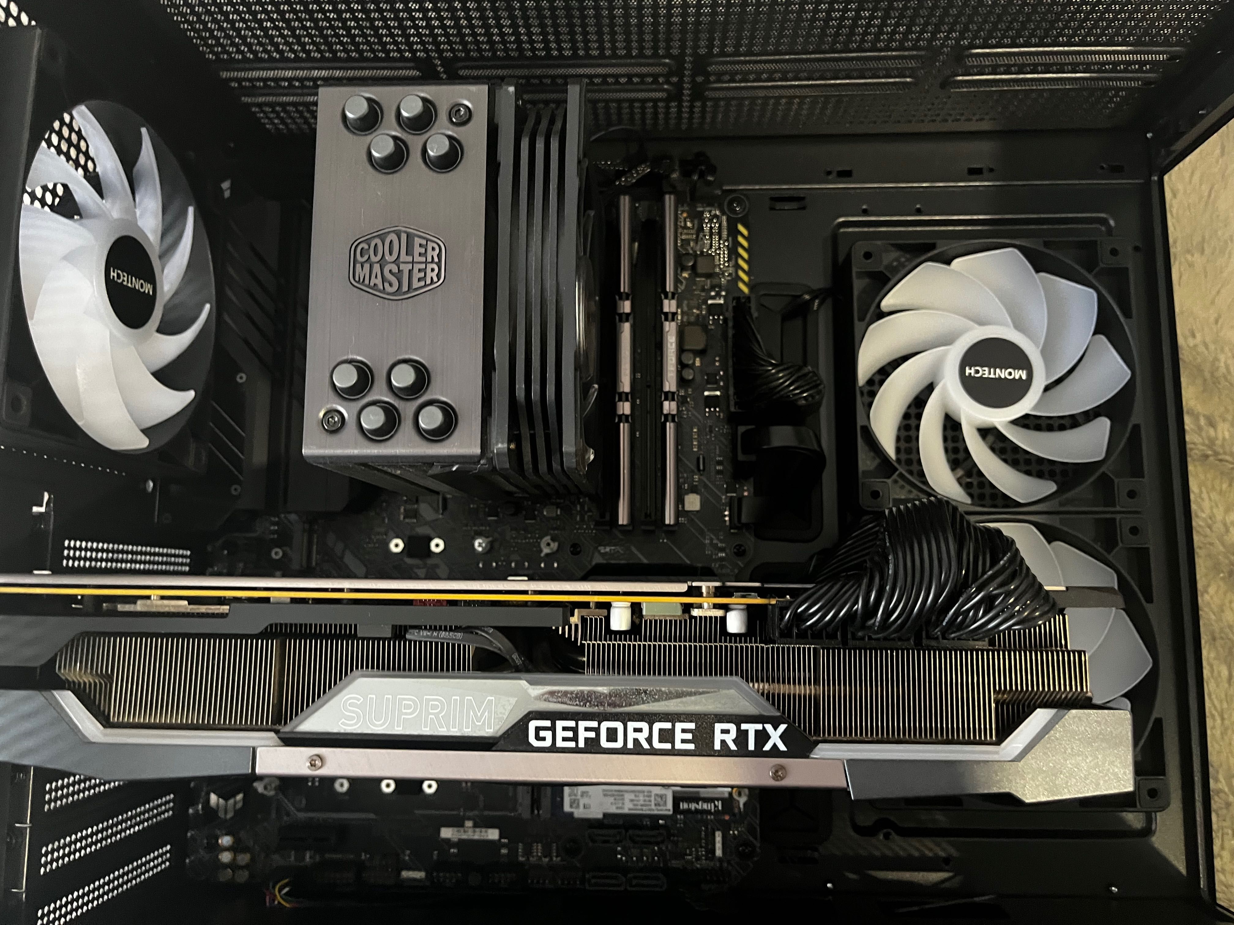 ПК RTX MSI SUPRIM 3080 /Core i5-10600/16gb RAM DDR4/1Tb SSDm2 Аквариум